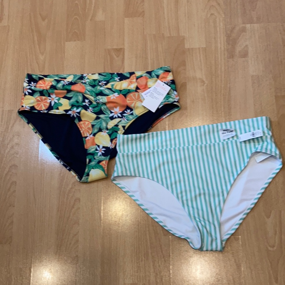 NWT Two Old Navy Bikini Bottoms
